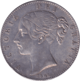 1845 CROWN ( GVF ) - CROWN - Cambridgeshire Coins