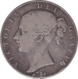 1845 CROWN ( NF ) CINQUEFOIL B - CROWN - Cambridgeshire Coins