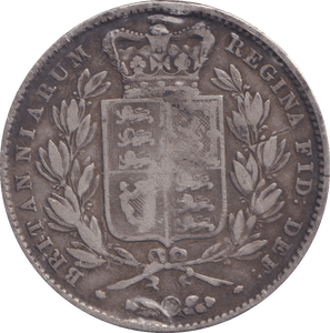 1845 CROWN ( NF ) CINQUEFOIL B - CROWN - Cambridgeshire Coins