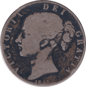 1845 CROWN ( NF ) - CROWN - Cambridgeshire Coins