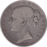 1845 CROWN ( NF ) - CROWN - Cambridgeshire Coins