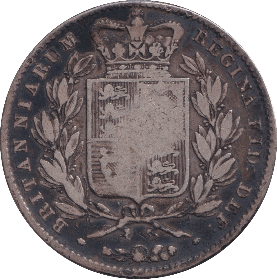 1845 CROWN ( NF ) - CROWN - Cambridgeshire Coins