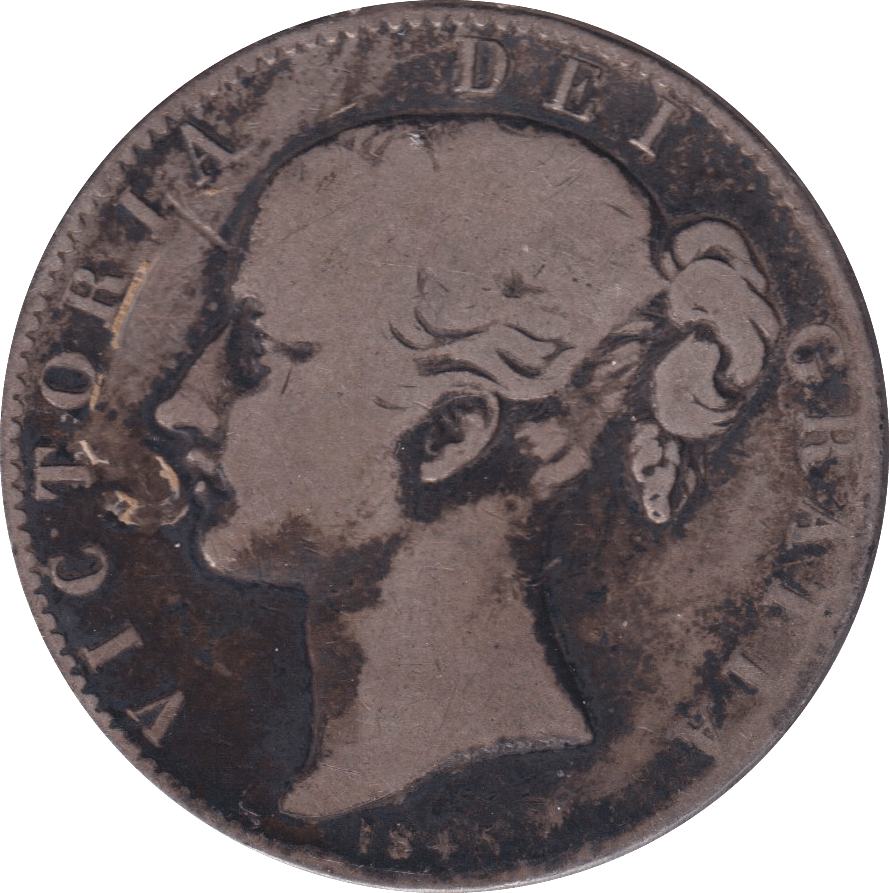 1845 CROWN ( NF ) - CROWN - Cambridgeshire Coins