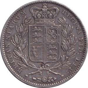 1845 CROWN ( VF ) - CROWN - Cambridgeshire Coins