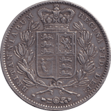 1845 CROWN ( VF ) - CROWN - Cambridgeshire Coins