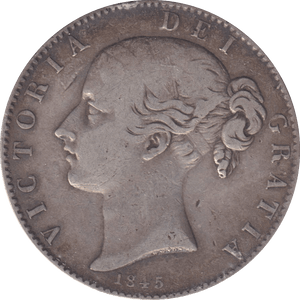 1845 CROWN VII B ( GF ) - CROWN - Cambridgeshire Coins