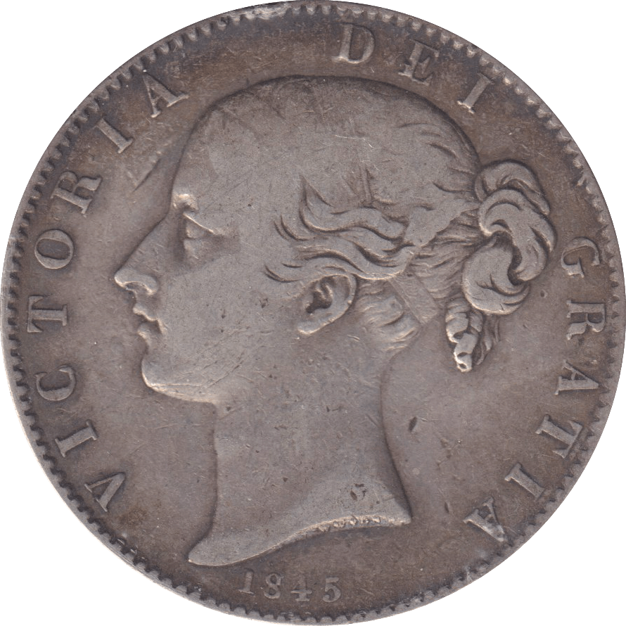 1845 CROWN VII B ( GF ) - CROWN - Cambridgeshire Coins
