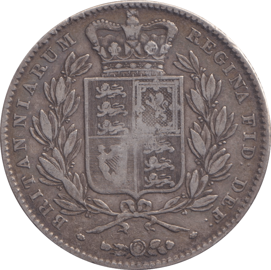 1845 CROWN VII B ( GF ) - CROWN - Cambridgeshire Coins