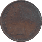 1845 EAST INDIA COMPANY ONE CENT - WORLD COINS - Cambridgeshire Coins