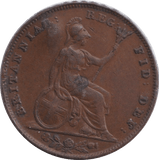1845 FARTHING ( GF ) - FARTHING - Cambridgeshire Coins