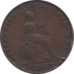 1845 FARTHING ( GF ) - FARTHING - Cambridgeshire Coins