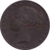 1845 FARTHING ( NF ) - FARTHING - Cambridgeshire Coins