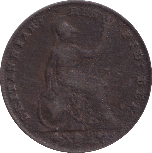 1845 FARTHING ( NF ) - FARTHING - Cambridgeshire Coins