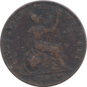 1845 FARTHING ( NF ) - FARTHING - Cambridgeshire Coins
