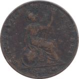 1845 FARTHING ( NF ) - FARTHING - Cambridgeshire Coins