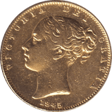 1845 GOLD SOVEREIGN ( GVF ) - SOVEREIGN - Cambridgeshire Coins