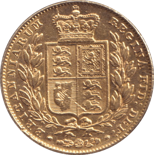 1845 GOLD SOVEREIGN ( GVF ) - SOVEREIGN - Cambridgeshire Coins