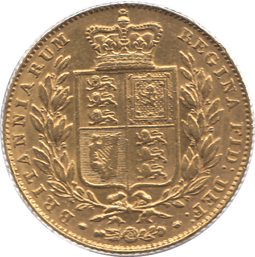 1845 GOLD SOVEREIGN ( GVF ) - SOVEREIGN - Cambridgeshire Coins