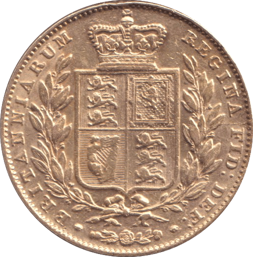 1845 GOLD SOVEREIGN ( GVF ) - SOVEREIGN - Cambridgeshire Coins