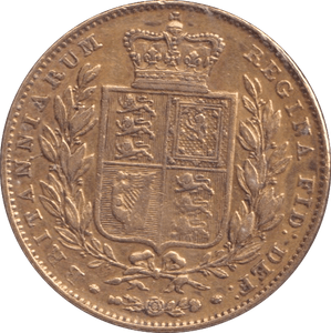 1845 GOLD SOVEREIGN ( VF ) - SOVEREIGN - Cambridgeshire Coins