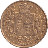 1845 GOLD SOVEREIGN ( VF ) - SOVEREIGN - Cambridgeshire Coins