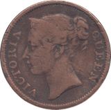 1845 HALF CENT EAST INDIA COMPANY - WORLD COINS - Cambridgeshire Coins