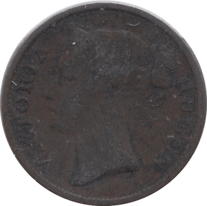 1845 HALF CENT NOVA SCOTIA - WORLD COINS - Cambridgeshire Coins