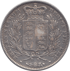 1845 HALF CROWN ( GF ) - WORLD COINS - Cambridgeshire Coins