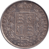 1845 HALFCROWN ( EF ) - HALFCROWN - Cambridgeshire Coins