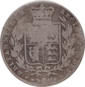 1845 HALFCROWN ( FAIR ) - HALFCROWN - Cambridgeshire Coins