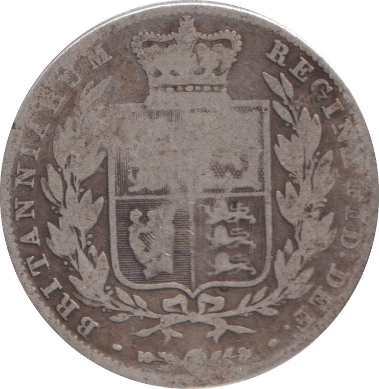 1845 HALFCROWN ( FAIR ) - HALFCROWN - Cambridgeshire Coins