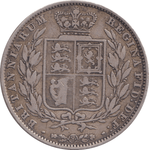 1845 HALFCROWN ( GF ) - HALFCROWN - Cambridgeshire Coins
