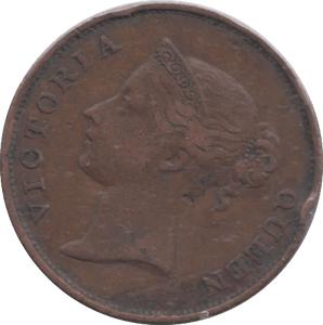 1845 MALAYSIA ONE CENT EAST INDIA COMPANY - WORLD COINS - Cambridgeshire Coins
