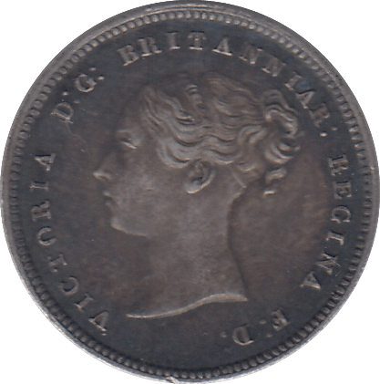 1845 MAUNDY FOURPENCE ( GVF ) - MAUNDY FOURPENCE - Cambridgeshire Coins