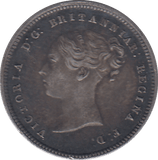 1845 MAUNDY FOURPENCE ( GVF ) - MAUNDY FOURPENCE - Cambridgeshire Coins