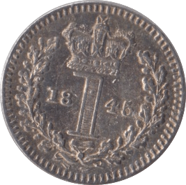 1845 MAUNDY ONE PENNY ( EF ) - MAUNDY ONE PENNY - Cambridgeshire Coins