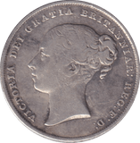 1845 SHILLING ( FINE ) 1 - SHILLING - Cambridgeshire Coins