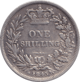 1845 SHILLING ( FINE ) 1 - SHILLING - Cambridgeshire Coins