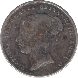 1845 SHILLING ( NF ) - Shilling - Cambridgeshire Coins