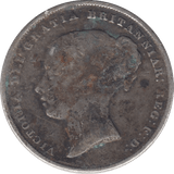 1845 SHILLING ( NF ) - Shilling - Cambridgeshire Coins