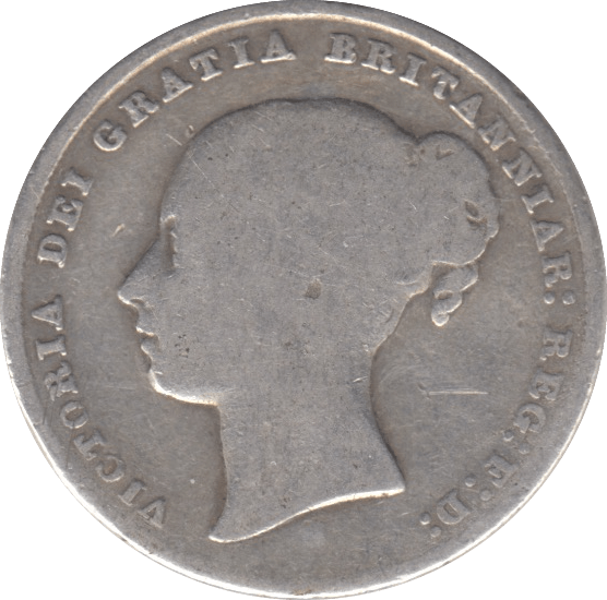 1845 SHILLING ( NF ) - Shilling - Cambridgeshire Coins
