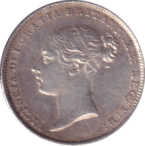 1845 SIXPENCE ( AUNC ) - SIXPENCE - Cambridgeshire Coins