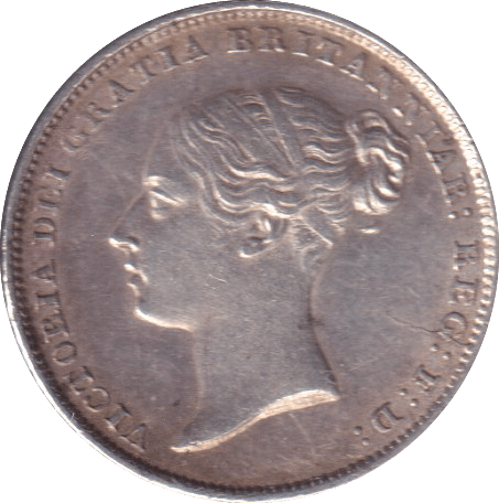 1845 SIXPENCE ( AUNC ) - SIXPENCE - Cambridgeshire Coins
