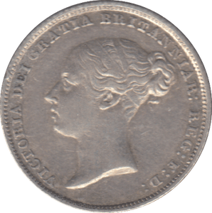 1845 SIXPENCE ( GVF ) - SIXPENCE - Cambridgeshire Coins