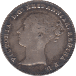 1845 THREEPENCE ( VF ) - THREEPENCE - Cambridgeshire Coins
