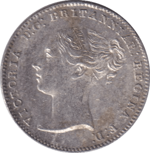 1845 THREEPENCE ( VF ) - THREEPENCE - Cambridgeshire Coins
