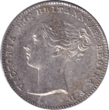 1845 THREEPENCE ( VF ) - THREEPENCE - Cambridgeshire Coins