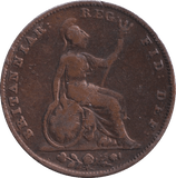 1846 FARTHING ( FINE ) - FARTHING - Cambridgeshire Coins