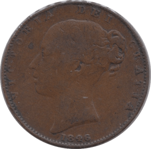 1846 FARTHING ( GF ) - Farthing - Cambridgeshire Coins