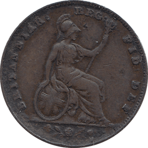 1846 FARTHING ( GVF ) - FARTHING - Cambridgeshire Coins